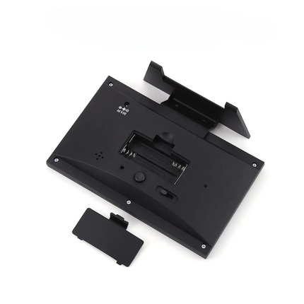 Digitale wekker met kalender en temperatuur