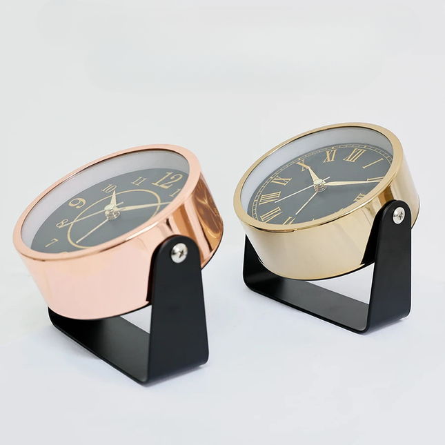 Ronde design wekker op batterijen