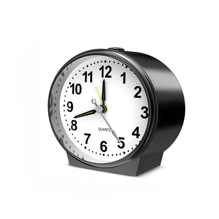 Kleine analoge wekker op batterijen