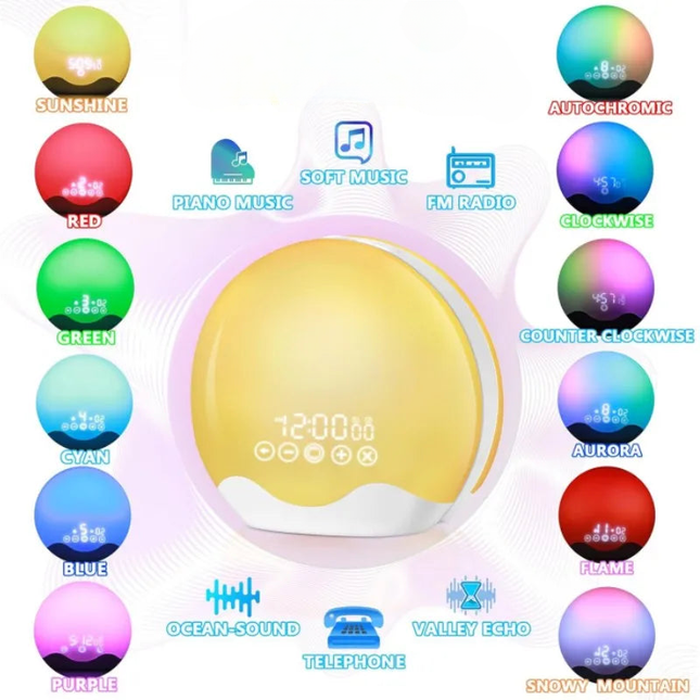 Lichtwekker met wisselende RGB kleuren