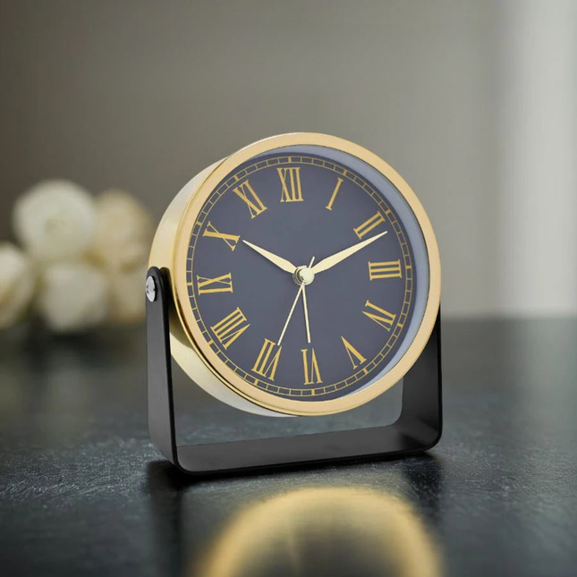 Ronde design wekker op batterijen