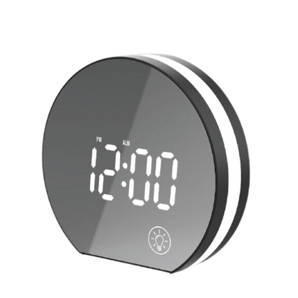 Digitale spiegelwekker met grote cijfers