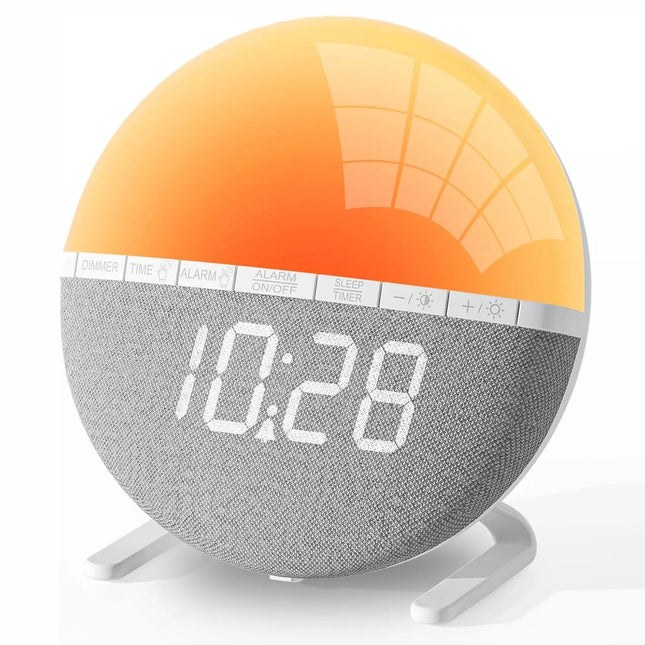 Wake-up light met zonsopgang simulatie