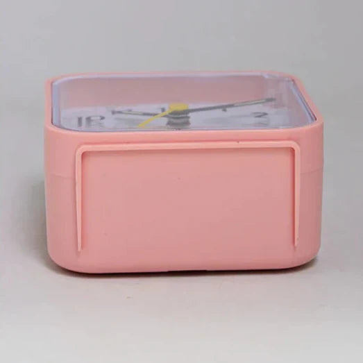 Roze analoge wekker voor meisjes