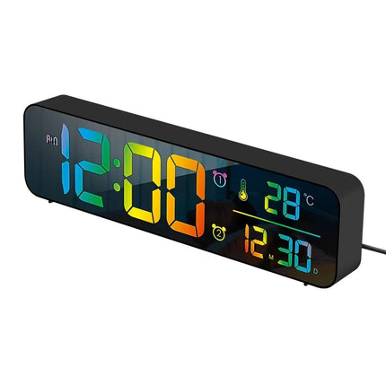 Digitale wekker met dubbele alarm functie