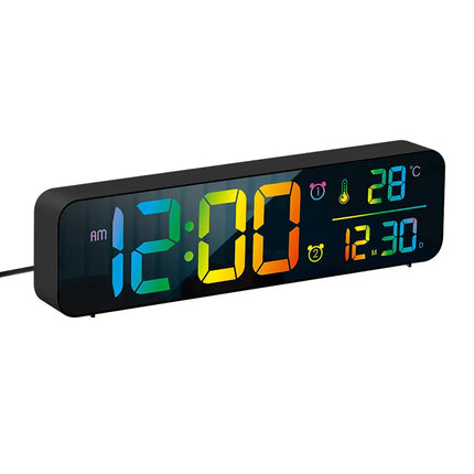 Digitale wekker met dubbele alarm functie