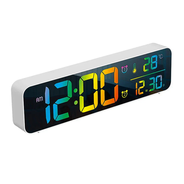 Digitale wekker met dubbele alarm functie