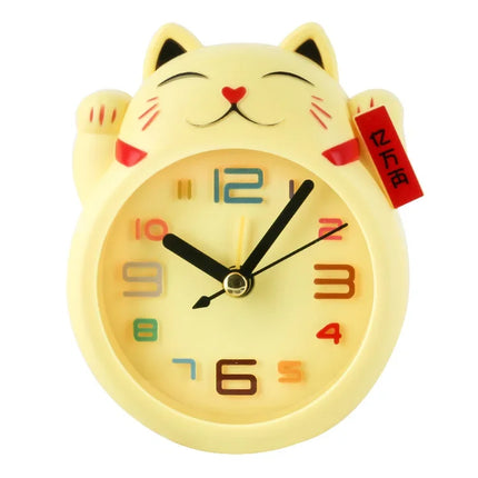 Leuke kinderwekker in kat vorm