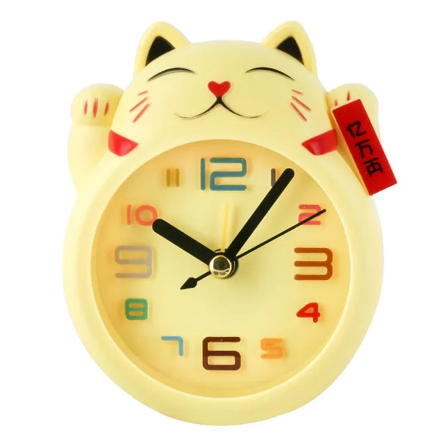 Leuke kinderwekker in kat vorm