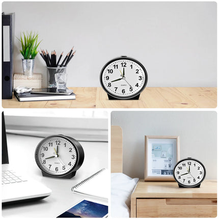 Kleine analoge wekker op batterijen