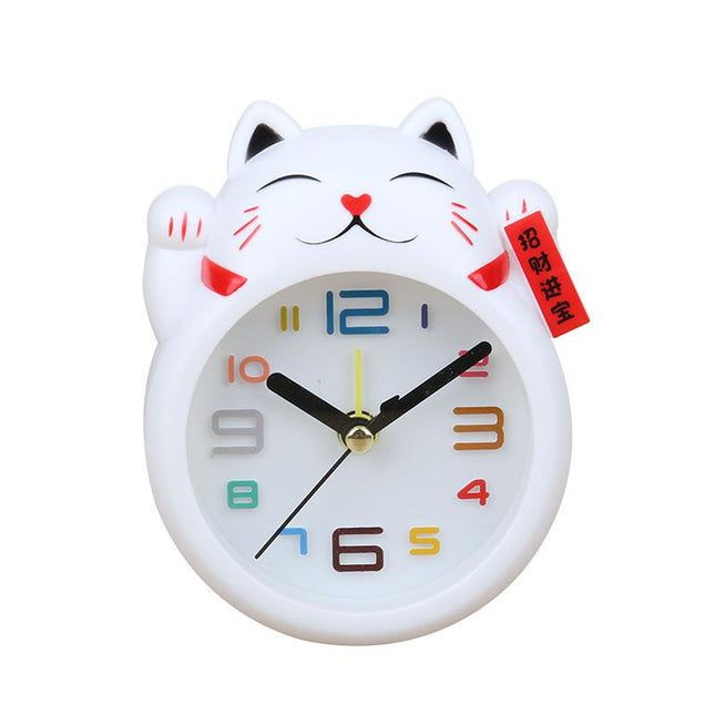 Leuke kinderwekker in kat vorm