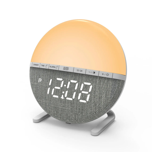 Wake-up light met zonsopgang simulatie