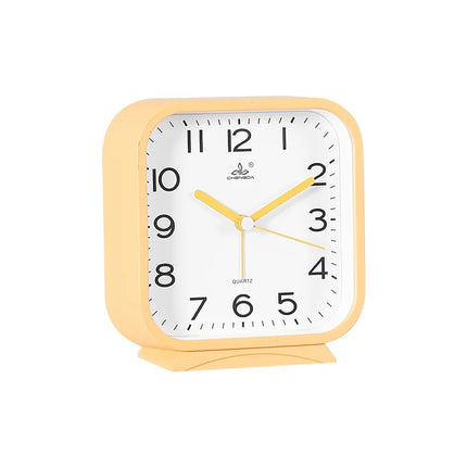 Vierkante analoge wekker voor slaapkamer