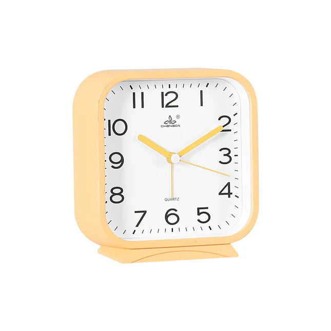 Vierkante analoge wekker voor slaapkamer