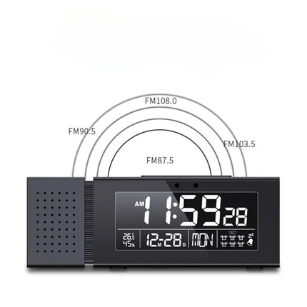 Wekkerradio met groot lichtgevend display