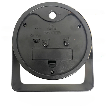 Ronde design wekker op batterijen