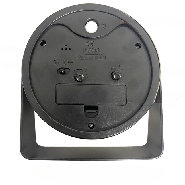 Ronde design wekker op batterijen