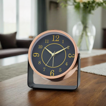 Ronde design wekker op batterijen