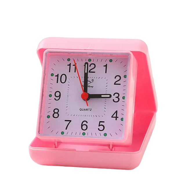 Kleine retro reiswekker met alarm