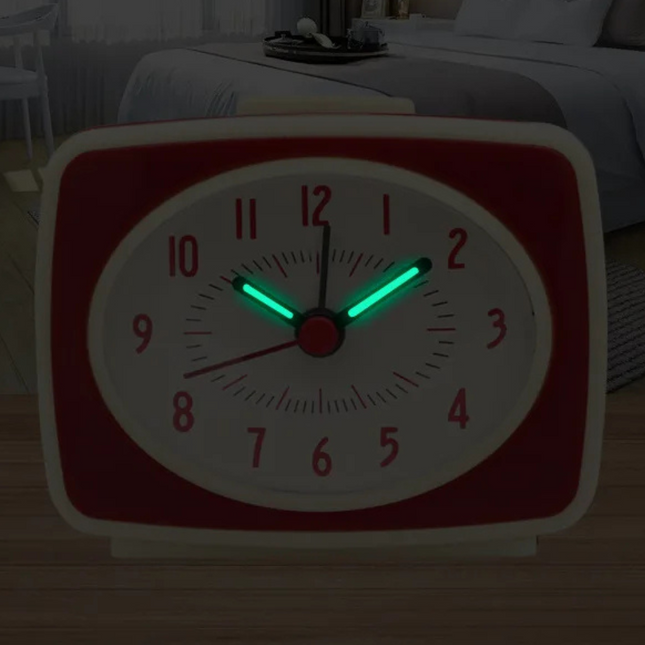 Kleine retro design analoge wekker