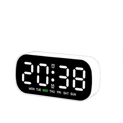 Kleine moderne digitale wekker