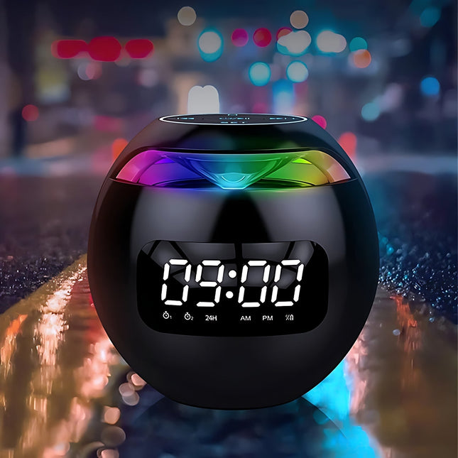 Wekkerradio met RGB licht en speaker