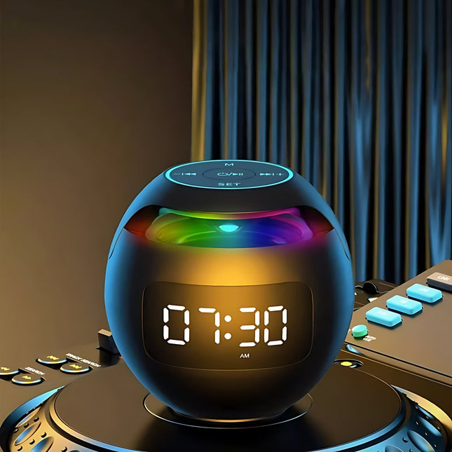 Wekkerradio met RGB licht en speaker