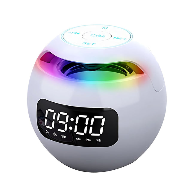 Wekkerradio met RGB licht en speaker