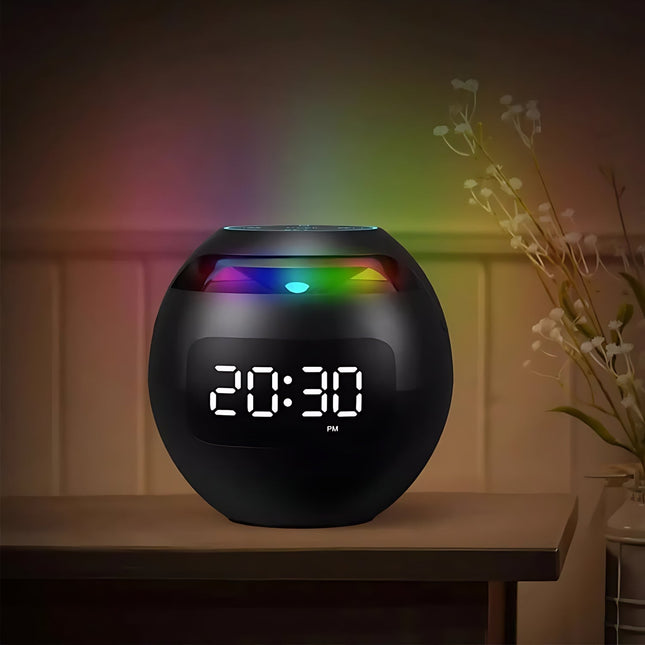 Wekkerradio met RGB licht en speaker