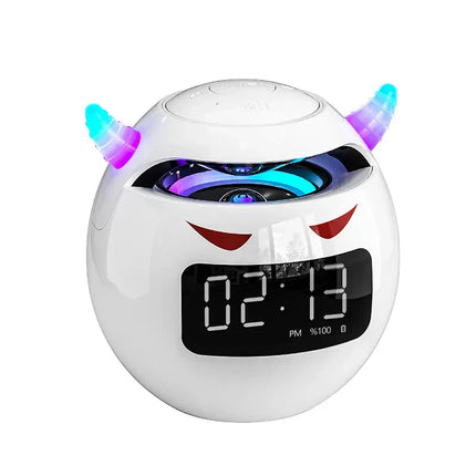 Bluetooth speaker wekker met sfeerlicht