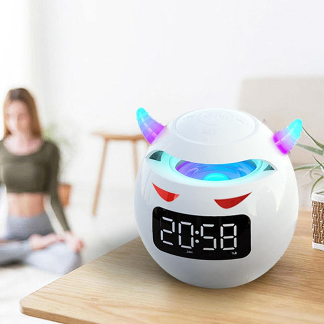 Bluetooth speaker wekker met sfeerlicht