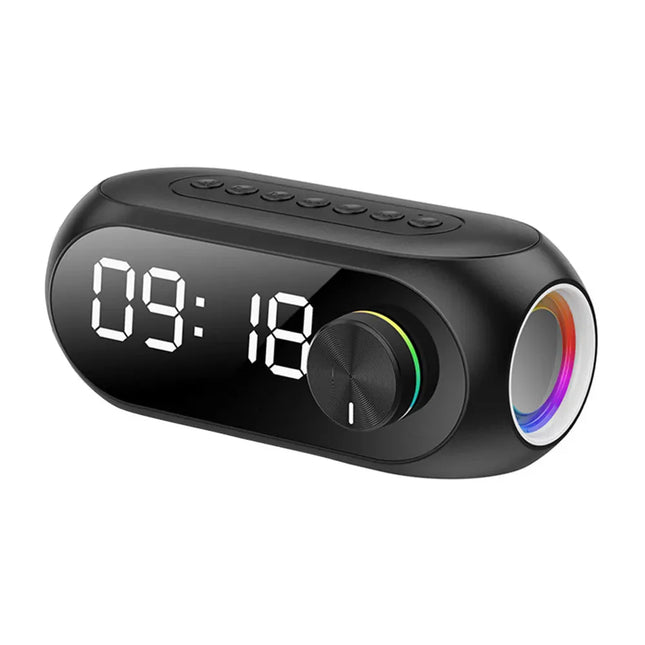 Wekkerradio met Bluetooth speaker en sfeerlicht