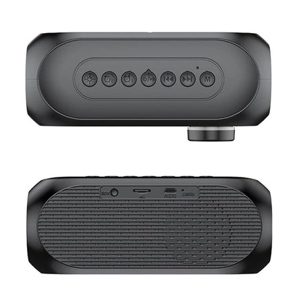 Wekkerradio met Bluetooth speaker en sfeerlicht