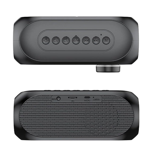 Wekkerradio met Bluetooth speaker en sfeerlicht