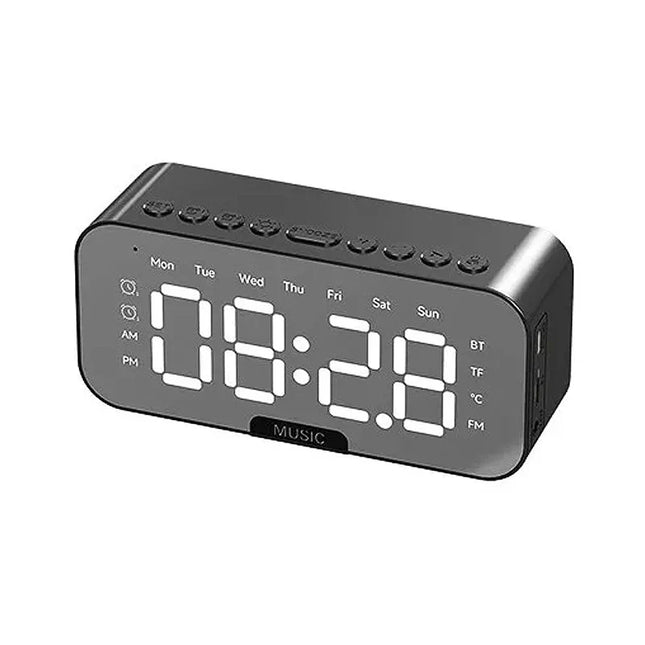 Digitale wekkerradio met bluetooth speaker