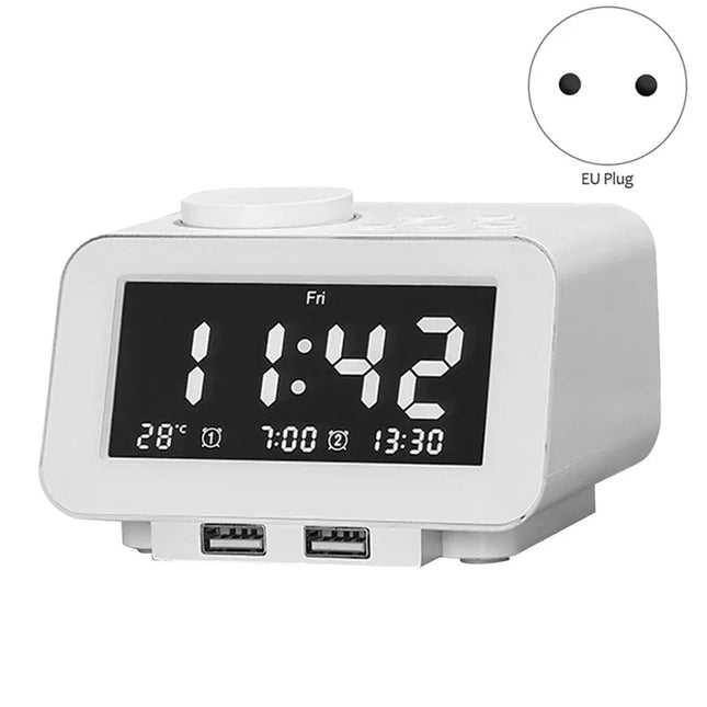 Digitale wekkerradio met FM en USB