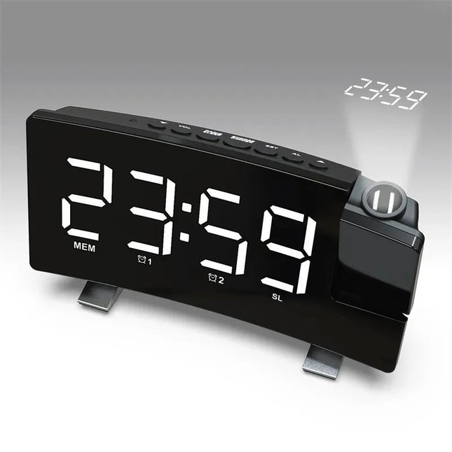 Coole wekkerradio met projector voor tieners