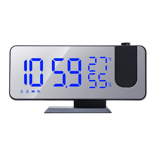 Design wekkerradio met projectie en radio