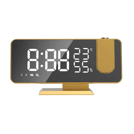 Moderne wekkerradio met tijdprojectie