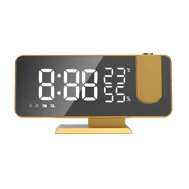 Moderne wekkerradio met tijdprojectie