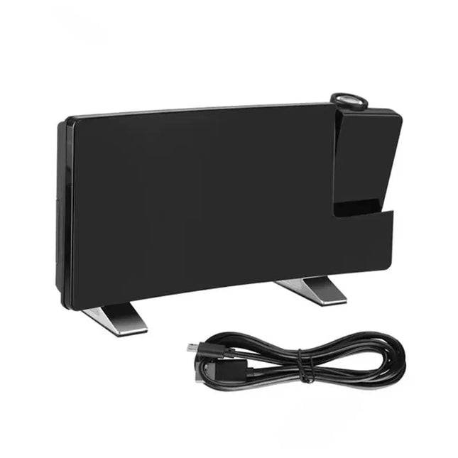 Digitale projectiewekker met USB-oplader