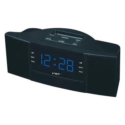 Wekkerradio op netstroom met dubbel alarm