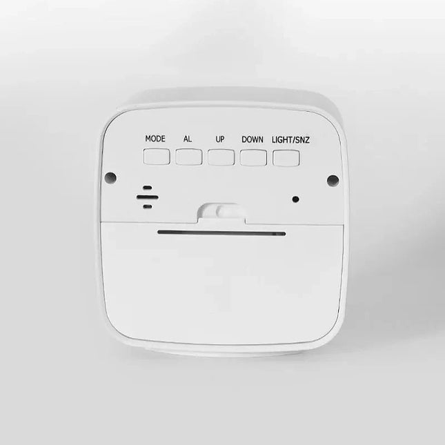 Digitale wekker met slimme nachtverlichting