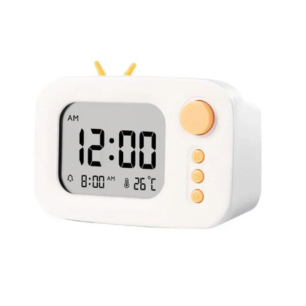 Design wekker in retro tv-stijl