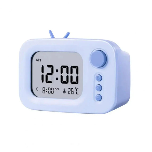 Design wekker in retro tv-stijl