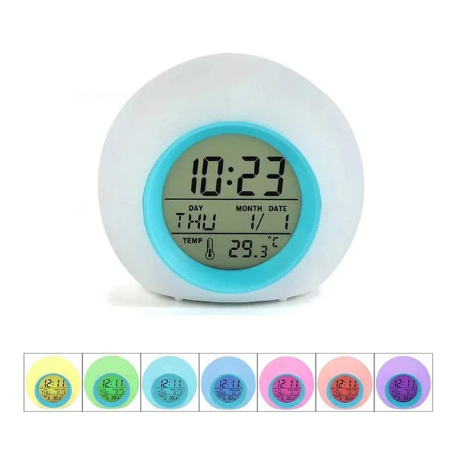 Moderne digitale wekker voor tieners