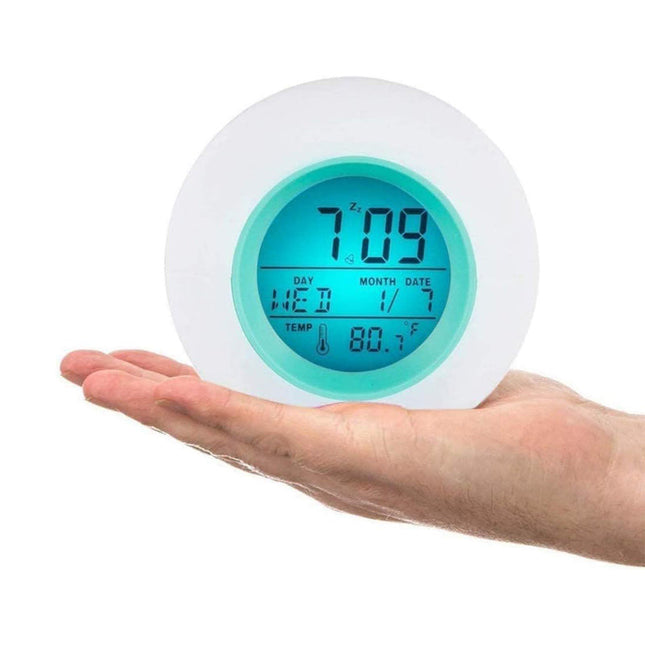 Moderne digitale wekker voor tieners