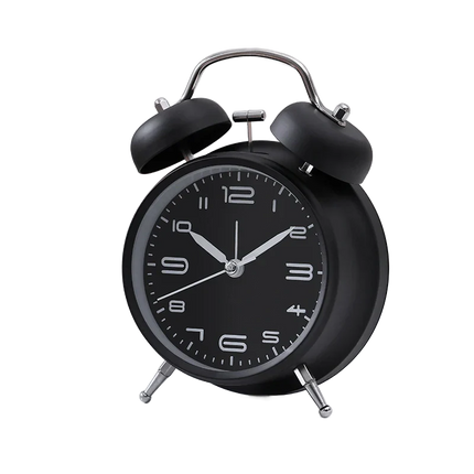 Originele analoge wekker met dubbele bel
