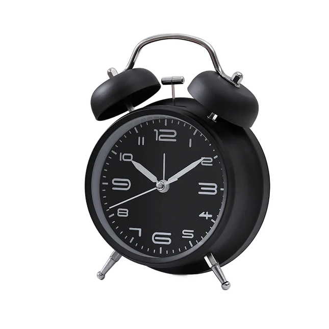 Originele analoge wekker met dubbele bel
