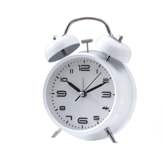 Originele analoge wekker met dubbele bel